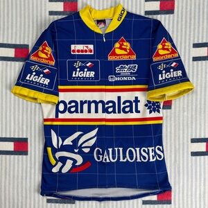 Vintage Giordana Formula One Racing F1 Bike Bicycle Cycling Jersey